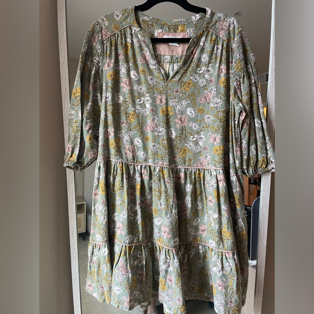 Cynthia Rowley Floral Shift Dress